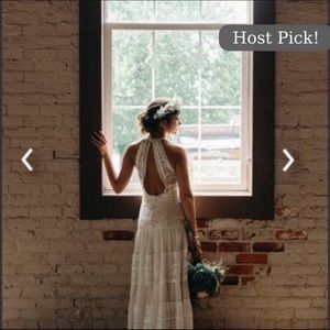 ** One Day Sale ** BoHo vintage lace Wedding dress